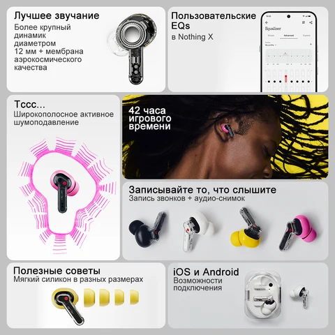 Глобальная версия наушников Nothing Ear (3a)