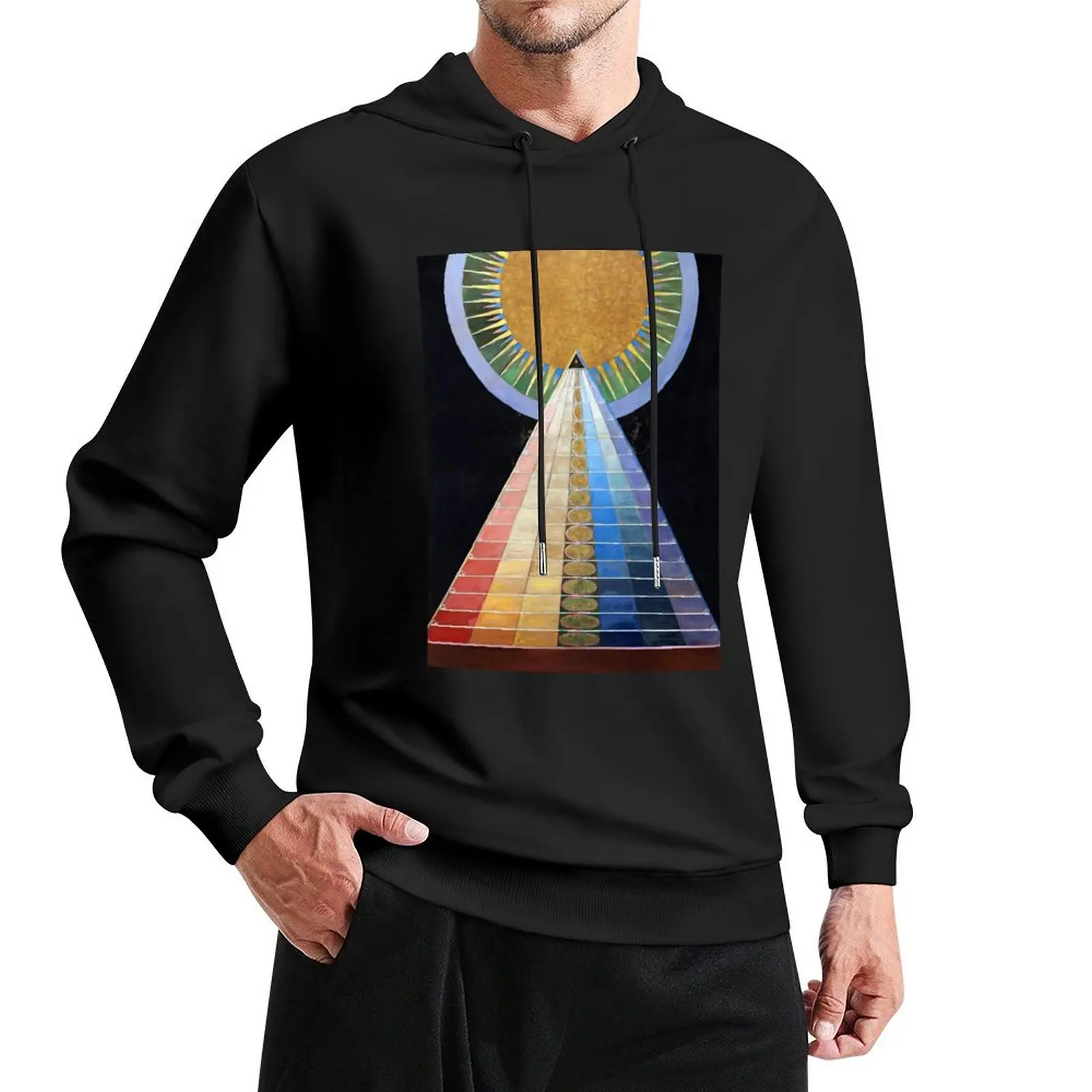 

Altarpiece No 1 (1915) - Hilma af Klint Painting Pullover Hoodie men's autumn clothes men clothes hoodie oversize