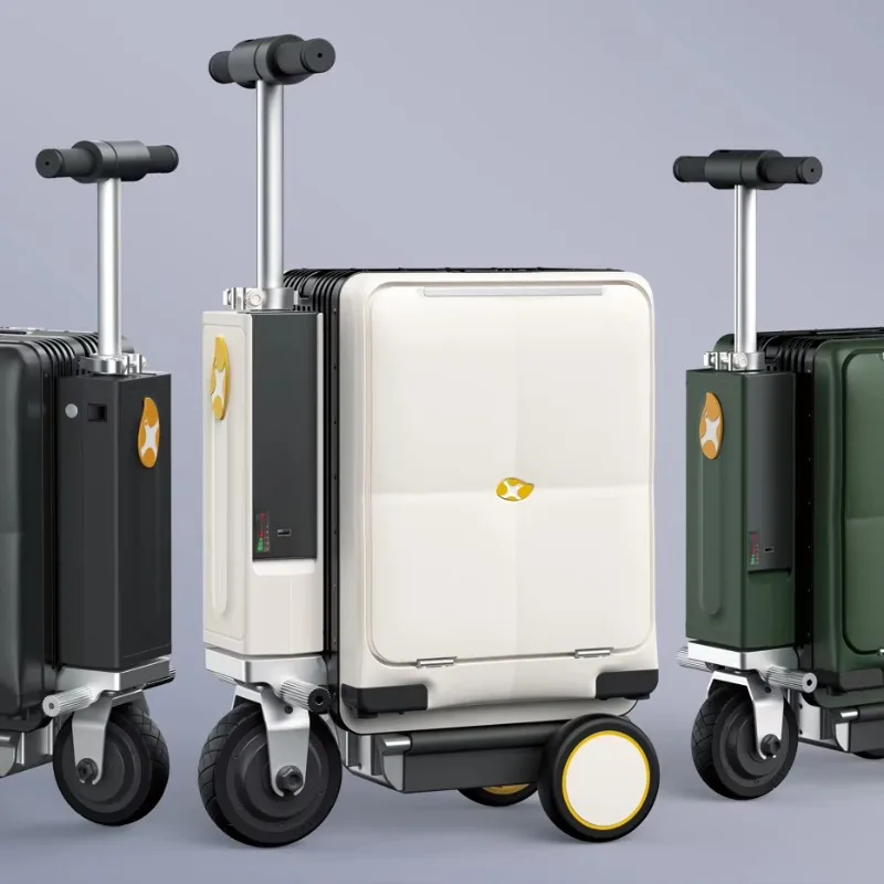 

[Hot Sale] MGB Electrical Skateboard Luggage Smart Rideable Carry-On Suitcase With Rotating Wheels Lightweight Suitcase