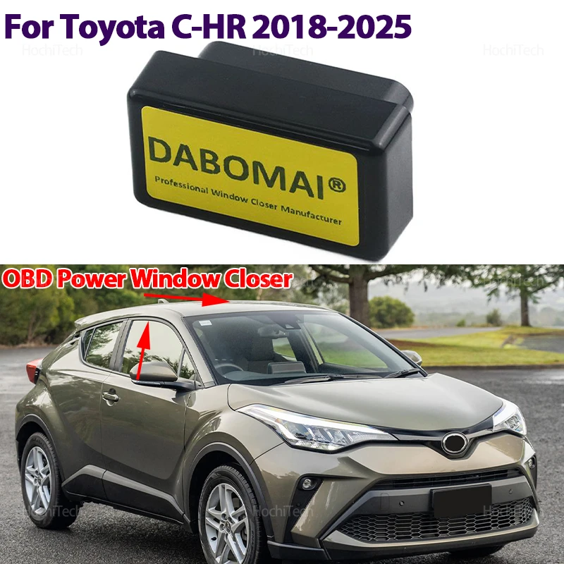 Car Window Closer for Toyota C-HR CHR AX10 AX50 AX20 2018-2023 2024 2025 Auto Power OBD Intelligent Window Closing Remote Module