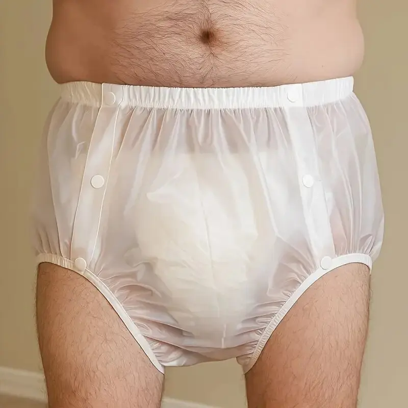 بولي يوريثان ملخصات شفافة المسنين المريض سلس البول حفاضات استخدام الملابس الداخلية قابل للغسل قابلة لإعادة الاستخدام الكبار واقية طبقة مانعة للتسرب ارتداء
