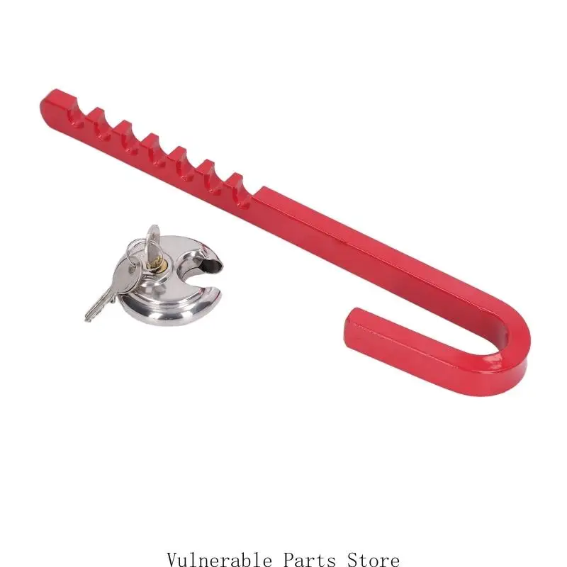 

D0UC Easy Mounting Wheel Lock For Various Vehicle Sizes Offering Anti Rear End Safety And Weather Proof Carbon Steel Material