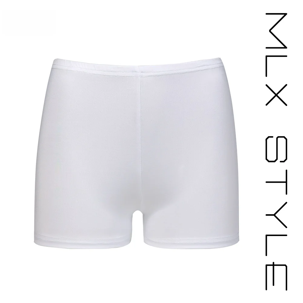 

MuLanXi Children's Latin Dance Bot Flat Angle Performance Underwear Prevent Exposure Cotton Polyester Dancewear