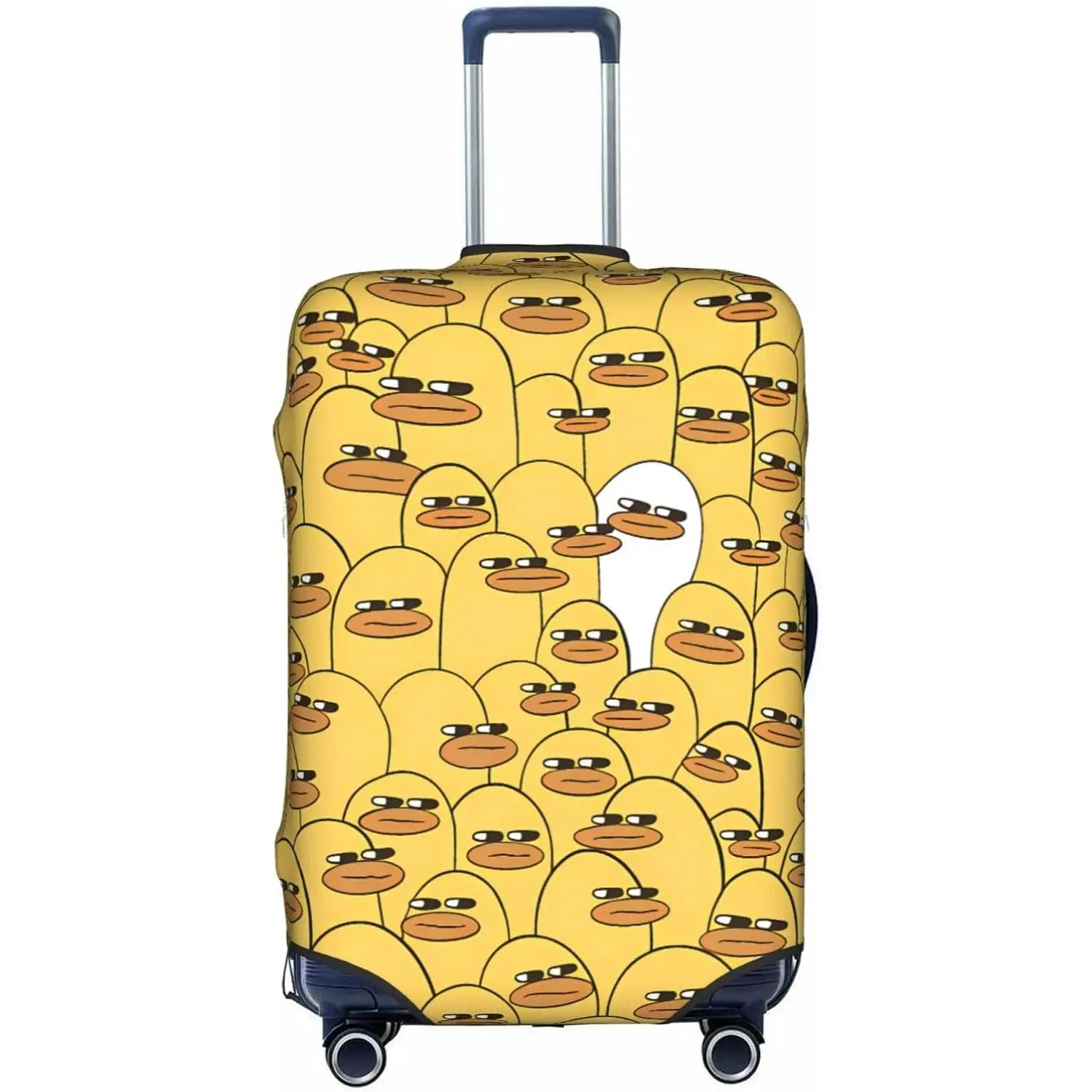 

Аниме-стиль для чехла для багажа, моющиеся эластичные чехлы для чемоданов, стильный пыленепроницаемый и устойчивый к царапинам чехол для унисекс