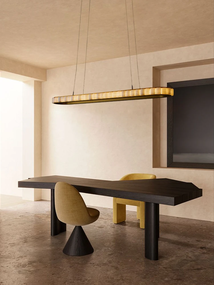 LED Postmodern Marble Gold Black Round Designer Hanging Lamps Lustre.Pendant Lamp.Pendant Light For Dinning Room