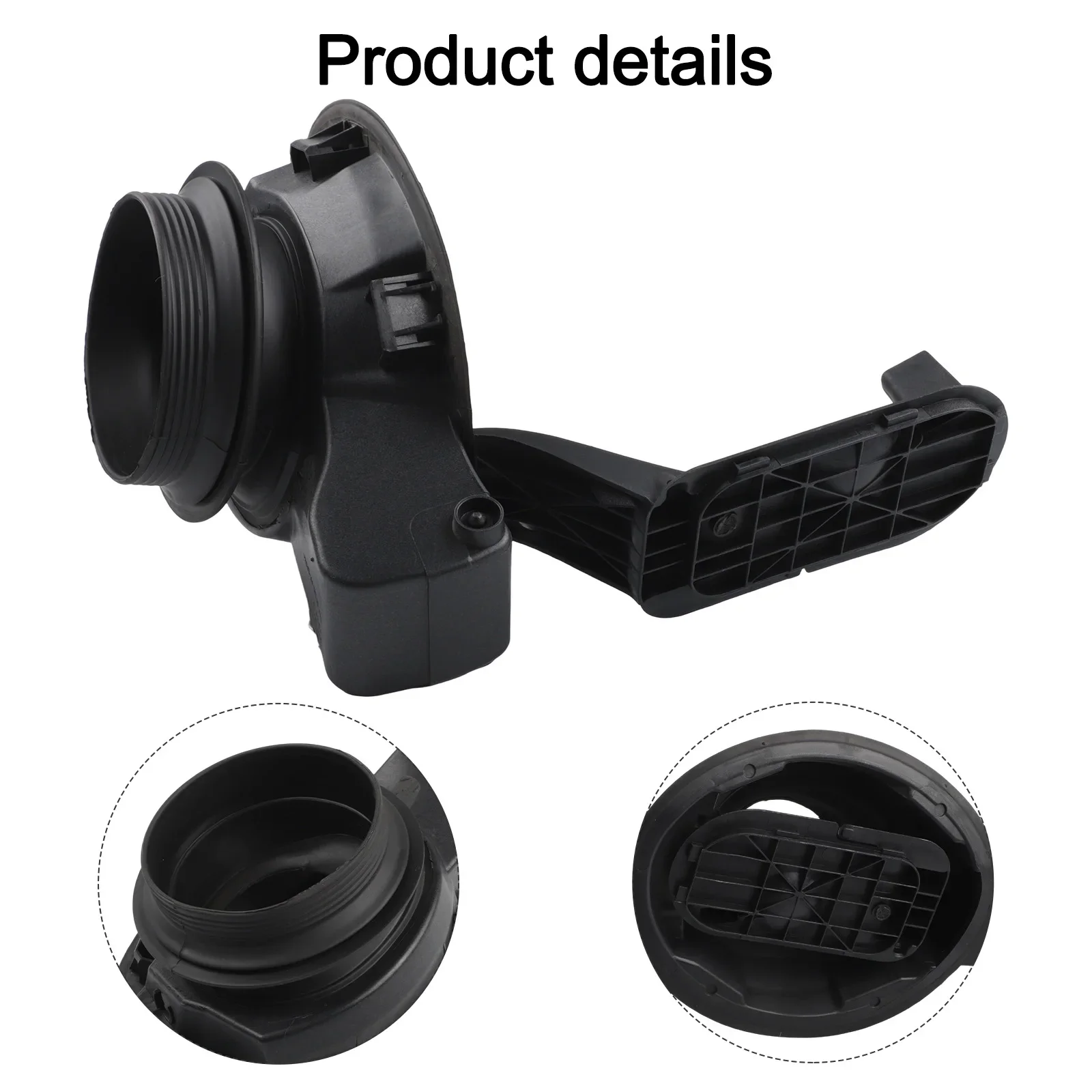 

For BMW Fuel Filler Flap Hinge Cover Replacement for 1 Series E81 For E87 0412 OEM 51177069449 Plastic Engine Protection