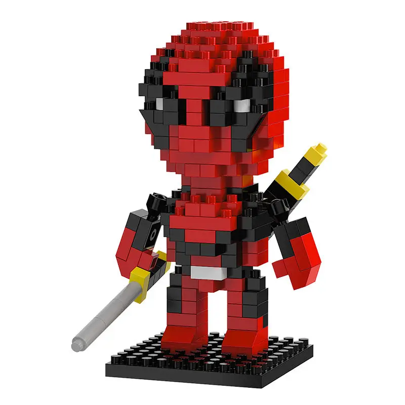 Królestwo Bestii Batman Spider-Man Iron Man Superman Figurka Model Kreatywna Dekoracja Stołu Ozdoba Chłopiec Zabawka Prezenty Hurt