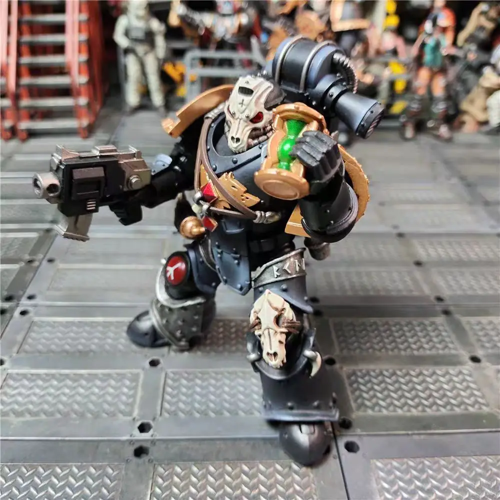 

【JOYTOY】Warhammer 40K Space Wolves Death Sworn Pack Death Sworn 2 1/18 Фигурка Коллекция игрушек