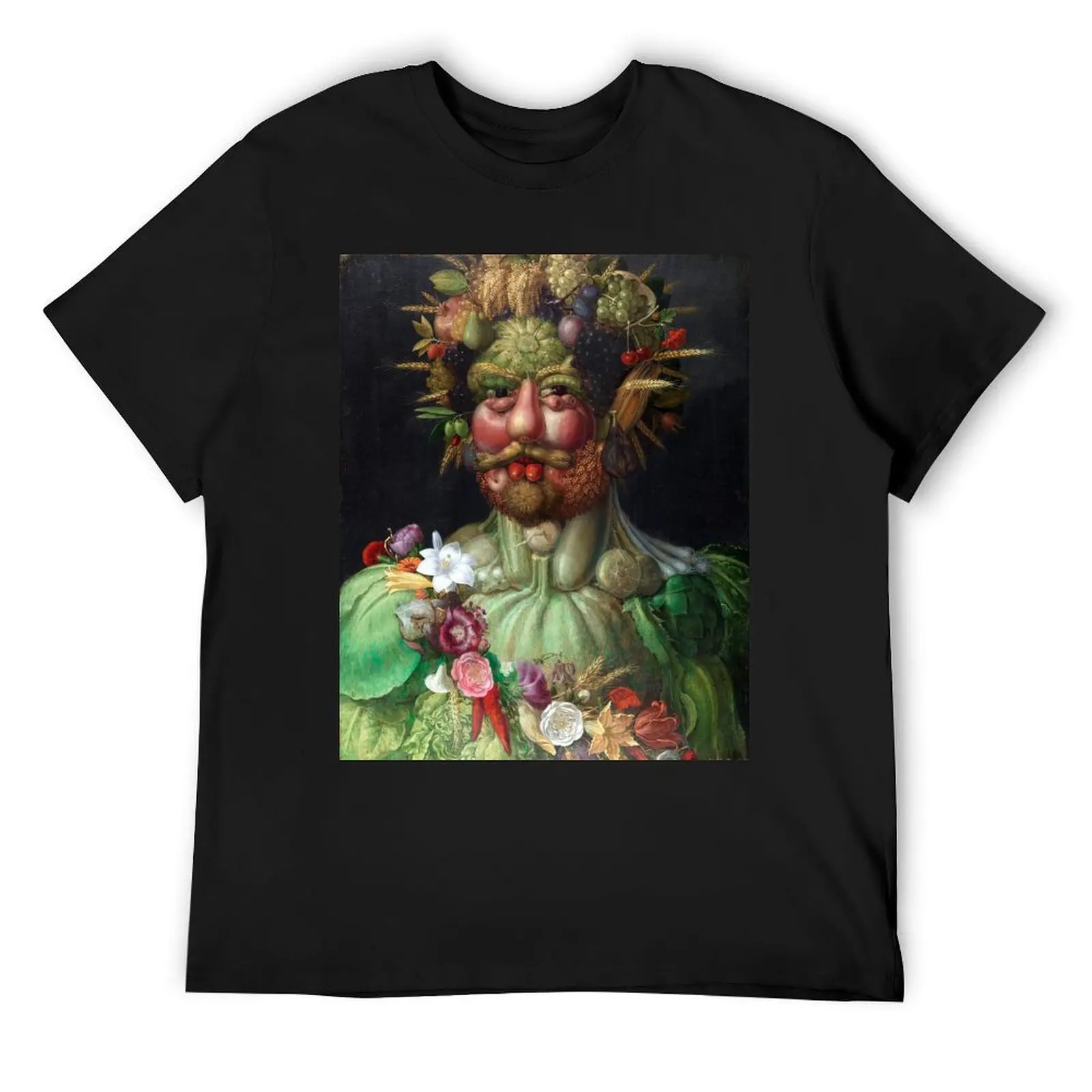 Giuseppe Arcimboldo Vertumnus T-Shirt Short sleeve tee aesthetic clothes graphic t shirt vintage shirts men