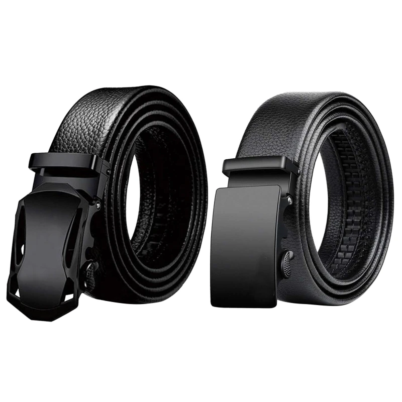 

Fashion Men Waistband Solid Color Belt Men Unisex Female PU Men Suit Belt