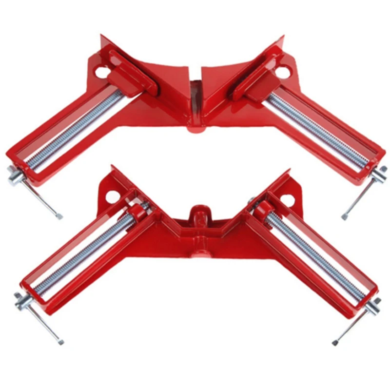 New Multifunction 90 degree Right Angle Clip Picture Frame Corner Clamp 95MM Mitre Clamps Corner Holder Woodworking tool