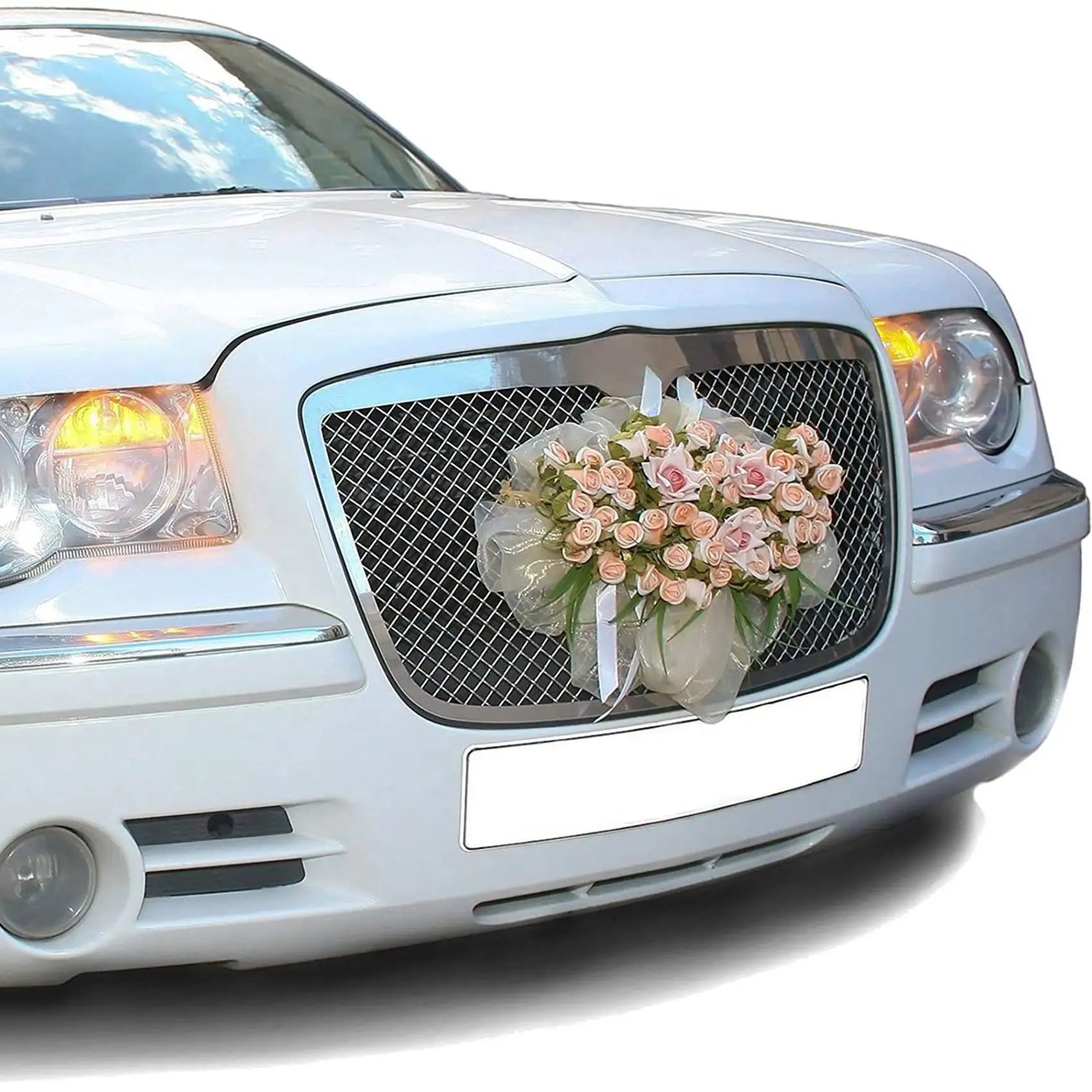 SEWS-8Pcs Floral Foam Cage Flower Holder With Floral Foam And Suction Cup For Wedding Table Centerpiece Floral Arrangement