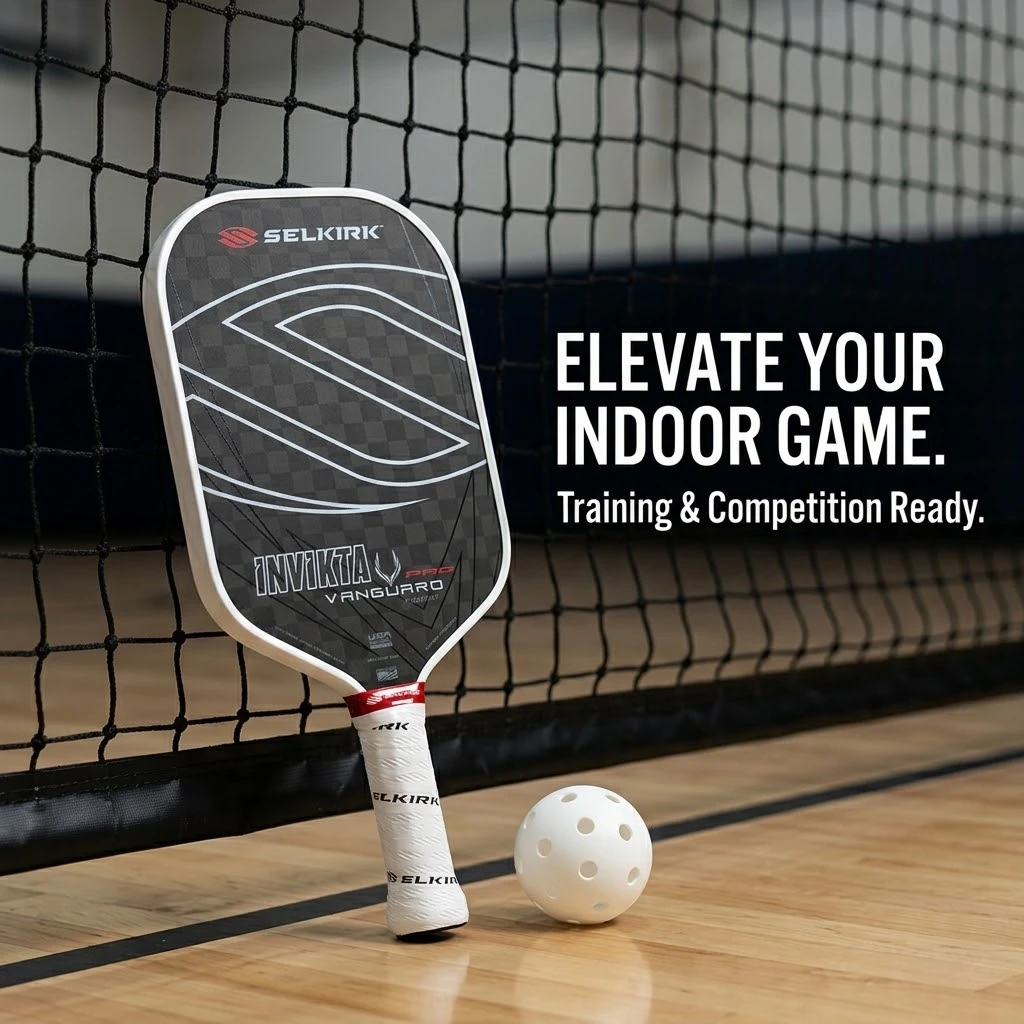 

Selkirk Vanguard Pro Invikta Pickleball Paddles 12K Raw Carbon X5+ 16mm Honeycomb Core USAP Approved High Spin Control Racket