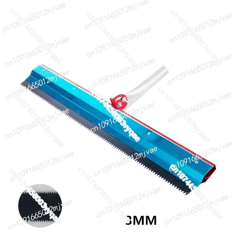 

Stainless Steel Notched Squeegee for Epoxy Flooring - Self-Leveling Cement Rake - 2024 Hot Sale Construction Tool