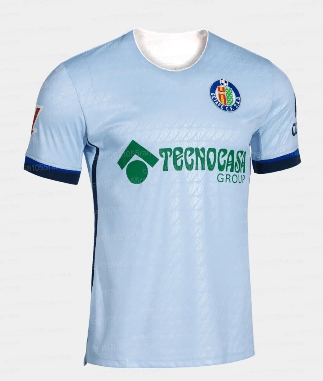 2026 Getafe Freizeit-Fußballtrikot Fan-T-Shirt, Kurzarm-Sport-T-Shirt im Familienstil, Bequemes Schnelltrocknendes Oberteil – Detail 5