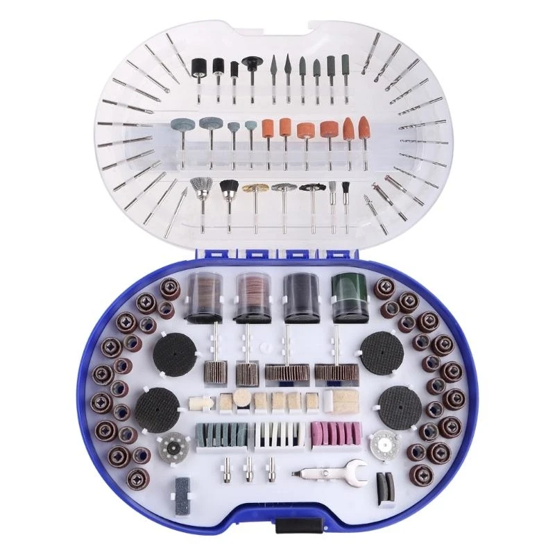 

Multipurpose 276 Piece Rotary Tool Accessories Kits with Case for Easy Cutting Grinding Sanding Carving and Polishing