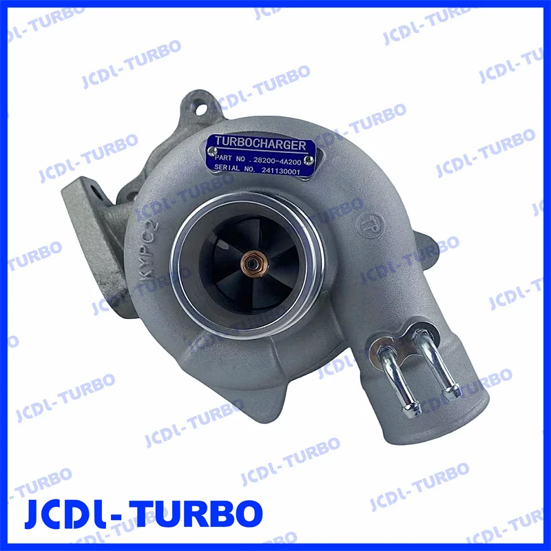 Turbocharger GTA1749S TF035 730640-5001S 730640-0001 28200-4A200 turbo for Hyundai Galloper D4BH 4D56 Engine view 6