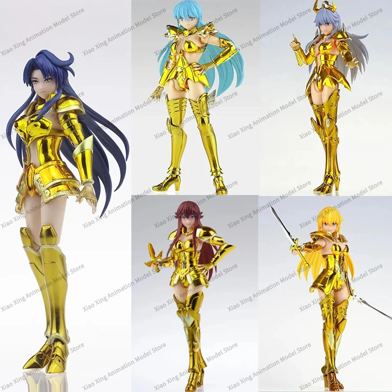 GT Saint Seiya Myth Cloth EX Gemini Cheryl Virgo Verna Scorpio Geraldine Pisces Venus Aries Dolores Holy Contract Action Figure