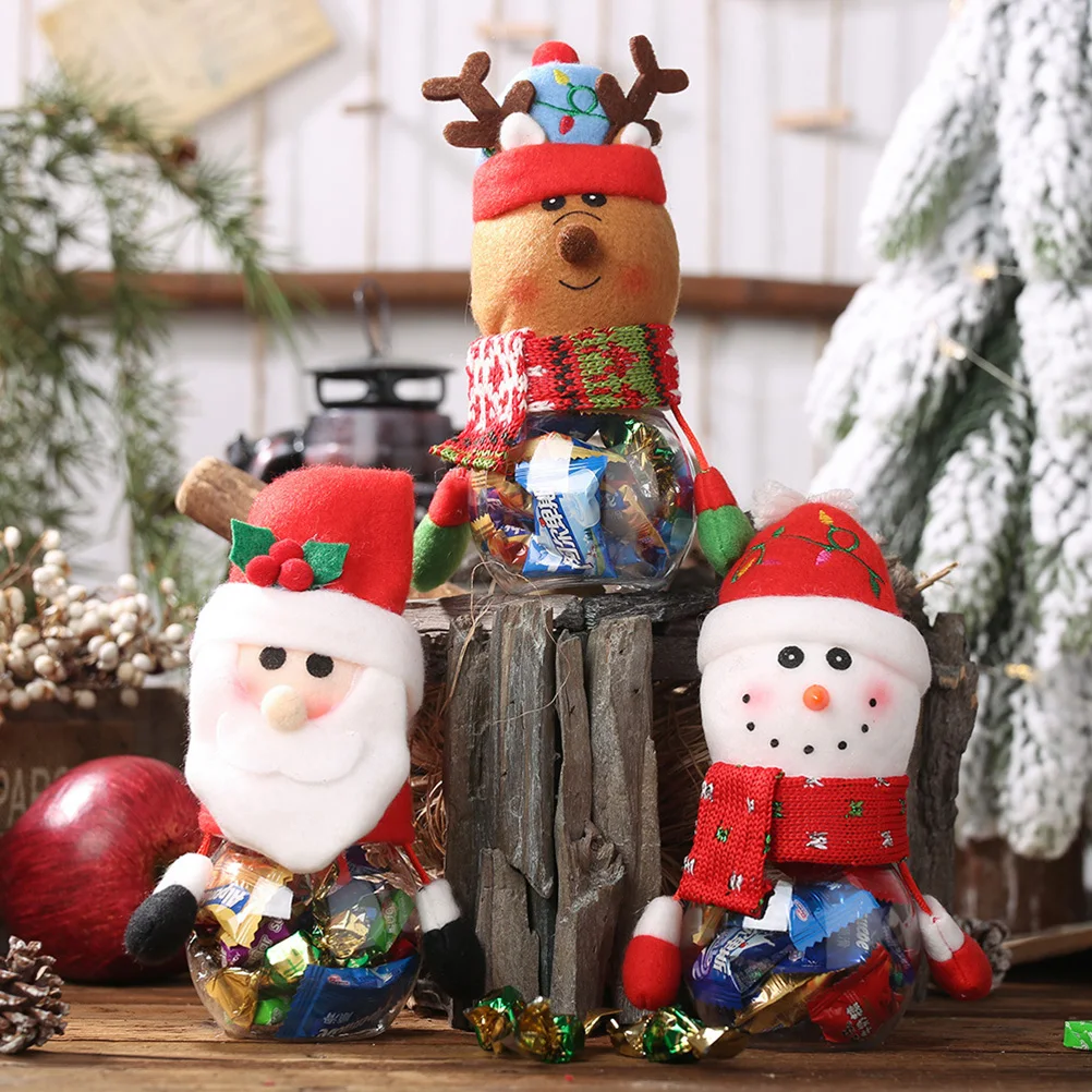 

Inflatable Candy Jar Gift Box Child for Potted Holders Cookies Storage Organizer
