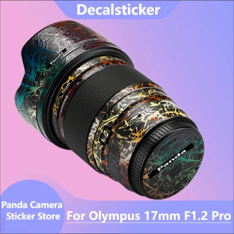 

Olympus 17 F1.2 Pro Lens Decal Skin Anti Scratch Wrap Cover for Olympus M.ZUIKO 17mm f1.2 Pro Lens Premium Court Wraps Cases