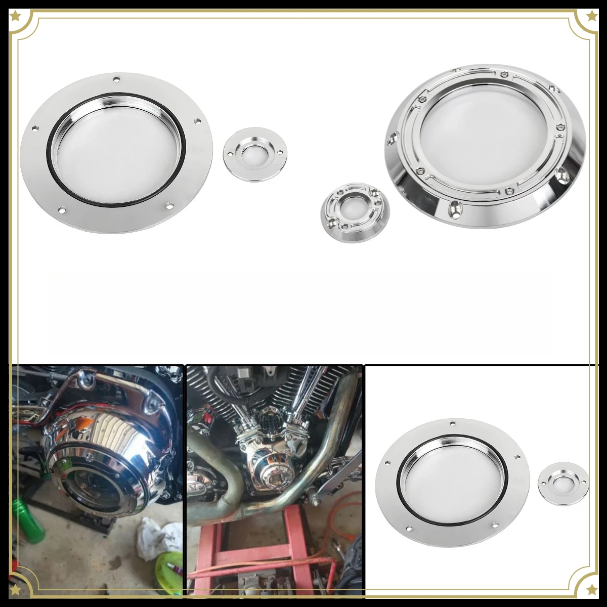 CNC Engine Derby Timing Timer Cover Motorcycle For Harley Touring Electra Street Road Tri Glide FLHTCUTG Ultra Limited FLHTK M8