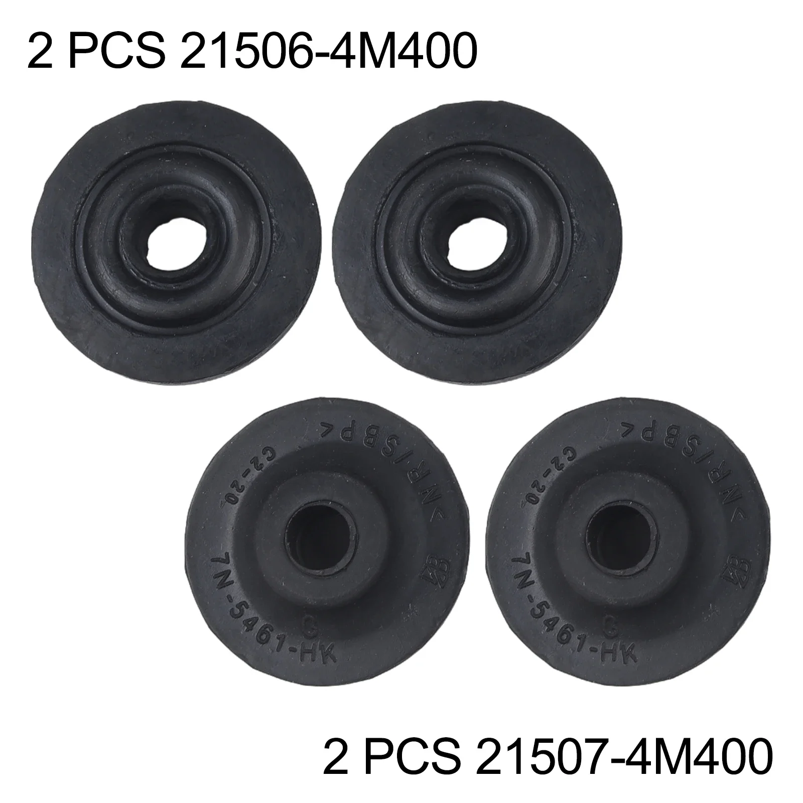 Bushing Upper Rubber Radiator Car Parts Rubber Set Bushing Upper Car Truck Parts Replacement 21506-4M400 21507-4M400