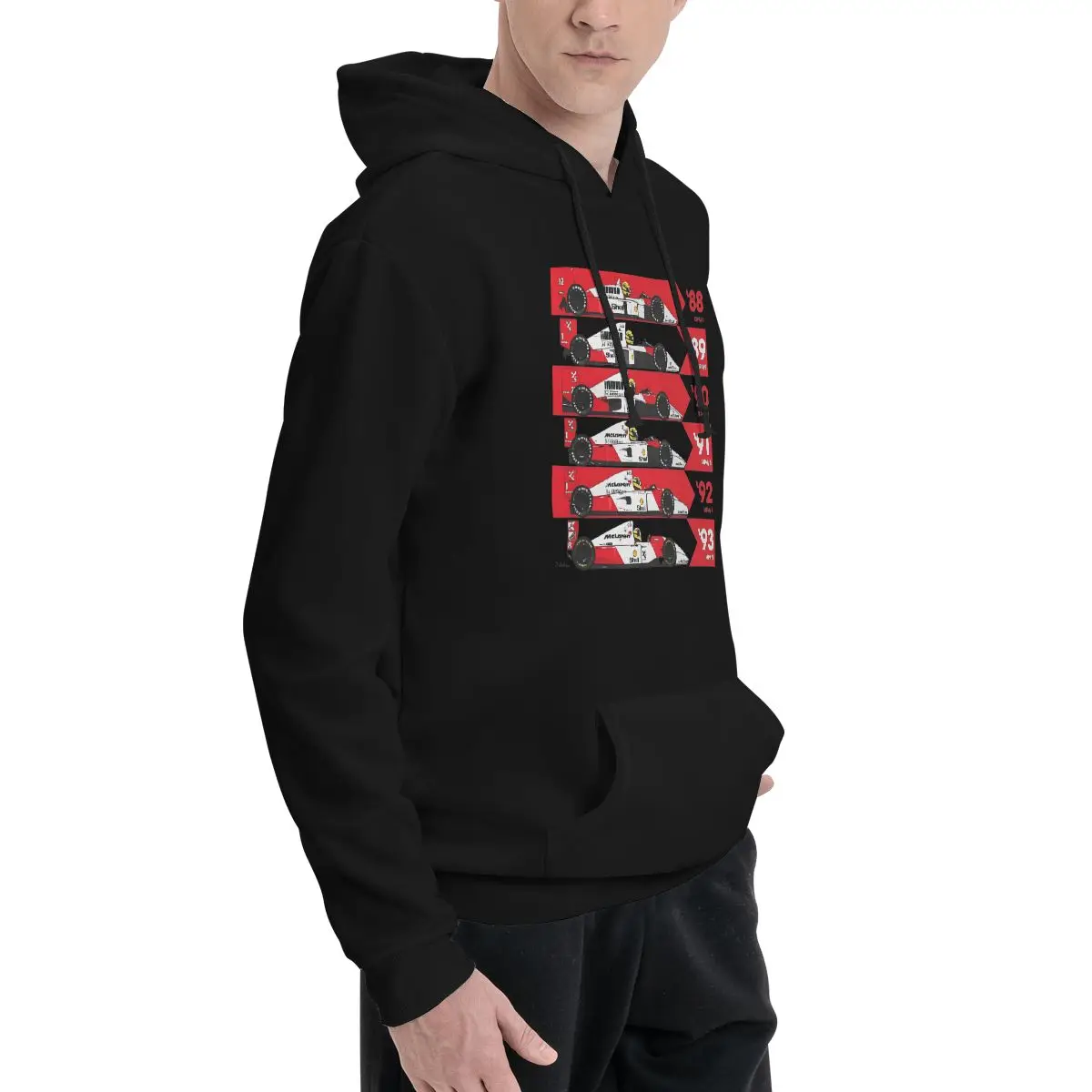 Ayrton Senna's McLarens High Quality Sweatshirts Men Women Oversized Hoodie Autumn Pullover