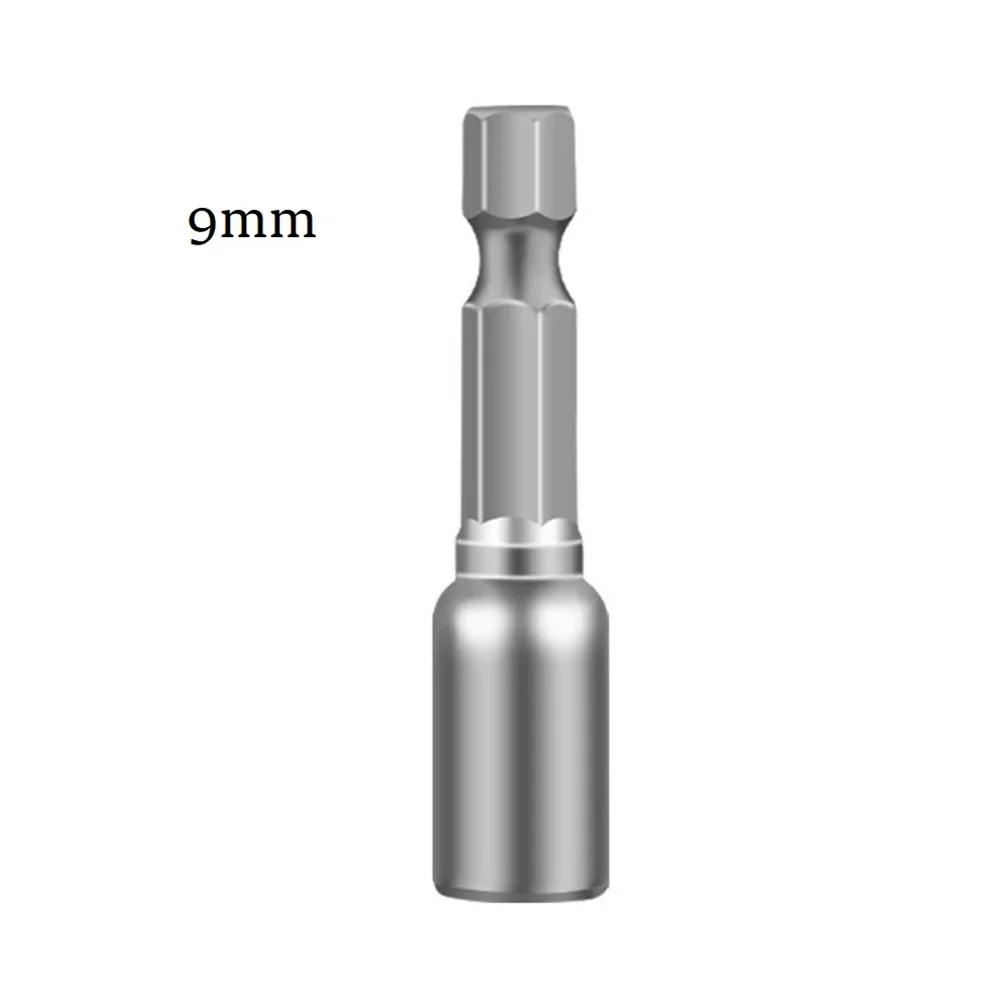 Impact Socket Nut Screwdrive Power Nut Driver Drill Bit 1/4\