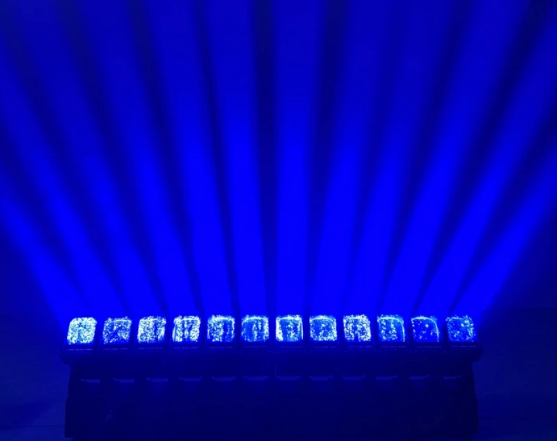 4 pieces IP65 LED Rotate Bar Zoom 12x60w 4 in1 rgbw zoom beam outdoor Led Bar Moving Head Light