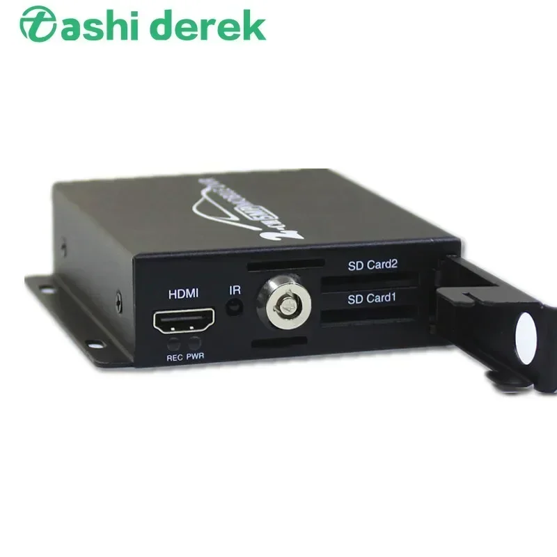 Mini 2CH Vehicle Mobile Car DVR AHD Camera CVBS Cctv Recording Box  Video Recorder 2 Channel DVR for Truck Bus