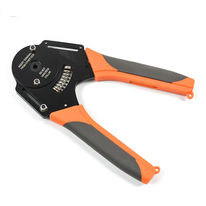 

Small portable handheld aviation plug pin crimping pliers test probe male and female pin four-core connector crimping pliers