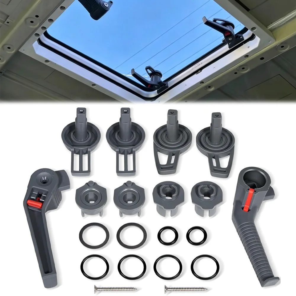 361680990 Large Handle Kit/Exact Match Replacement Part for Lewmar Marine Hatches for Ocean Low Profile (LP) Medium Profile(MP)