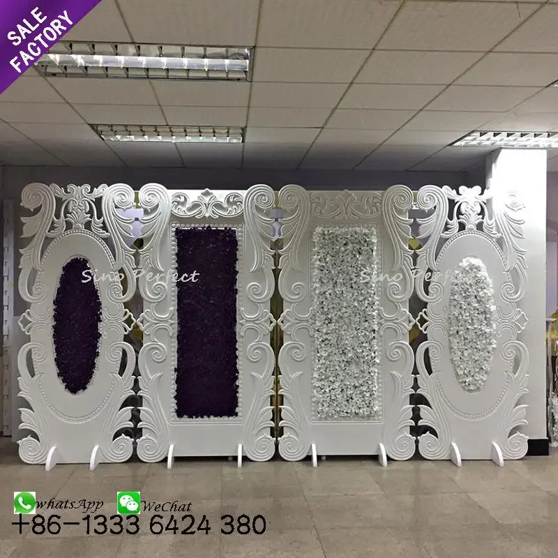 

Sino Perfect Wholesale Wedding Furniture Acrylic Wedding Backdrop Event Decoration Backdrop Party Wedding Supplies