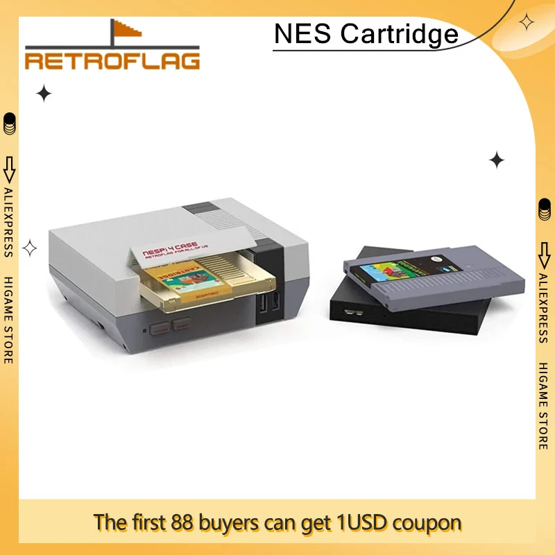 Retroflag SSD Cartridge For Raspberry Pi &Android TV 2.5 Inch SATA USB 3.0 External Hard Drive Enclosure Nespi4 SSD