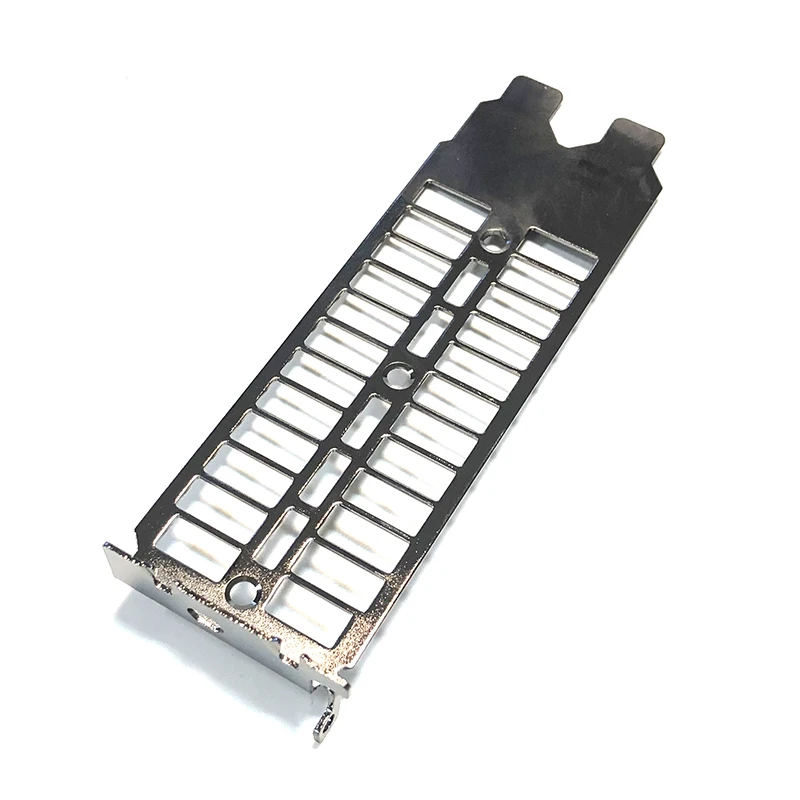 Video card Baffle for Nvidia Card K20 K40 K80 Graphic Card Bracket with Screw Kit Bezel Fixing Replacement