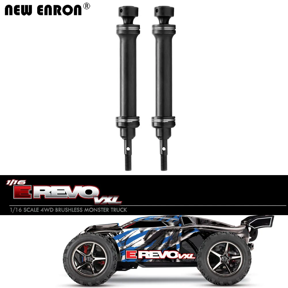 NEW ENRON Hard Steel Main Center Driveshafts CVD Drive shafts #7151 #7250R for RC Car 1/16 Traxxas Mini SUMMIT SLASH E-Revo VXL