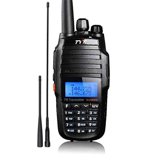 Drop Shipping TYT Radio TH-UV8000D 10W 136-174&400-520MHz Handheld Transceiver 3600MAH Walkie Talkie Uv8000d
