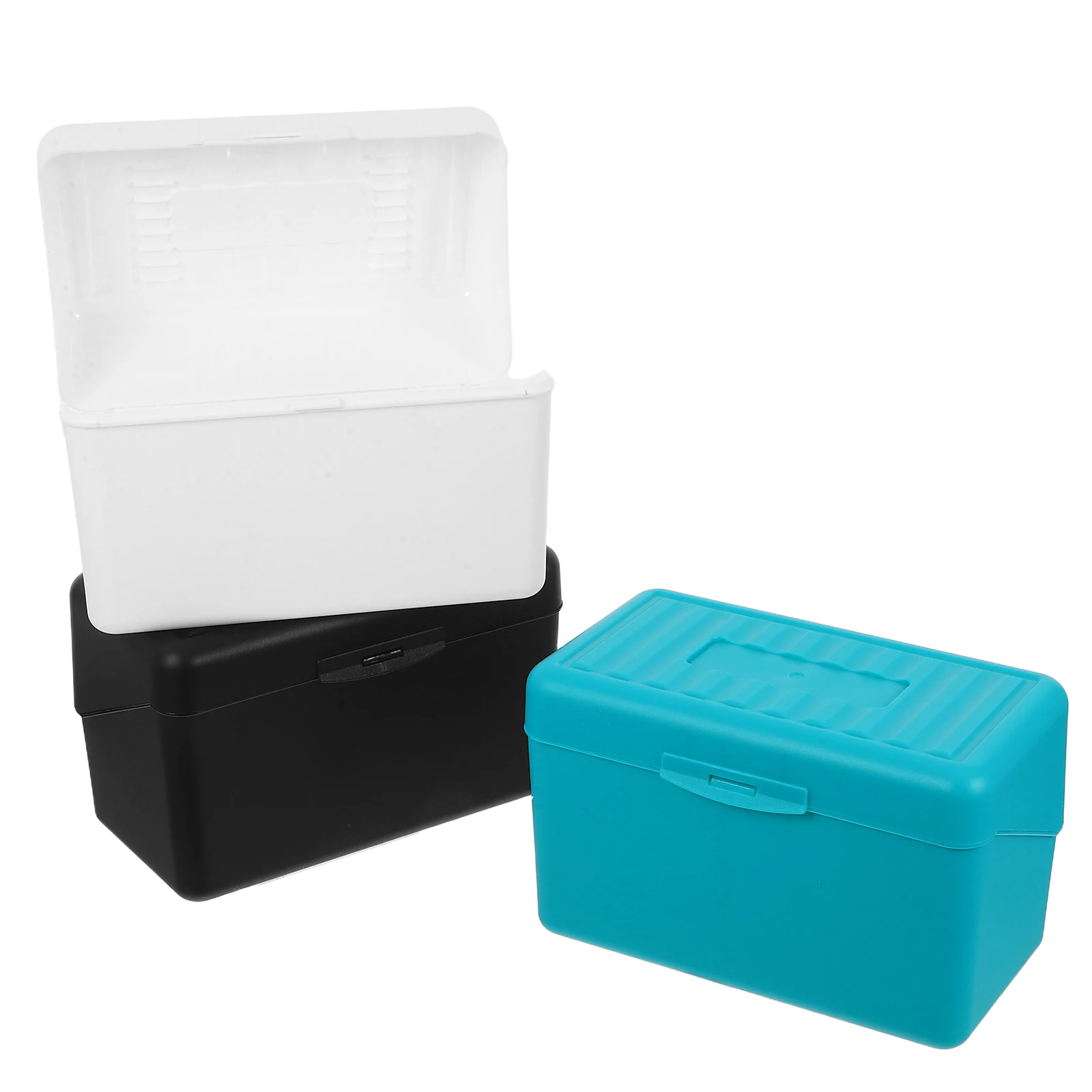 

Note Storage Box for Flash Cards Business Index Card Holder Organizer Journal Accessory Portable Pp Large Capacity Study