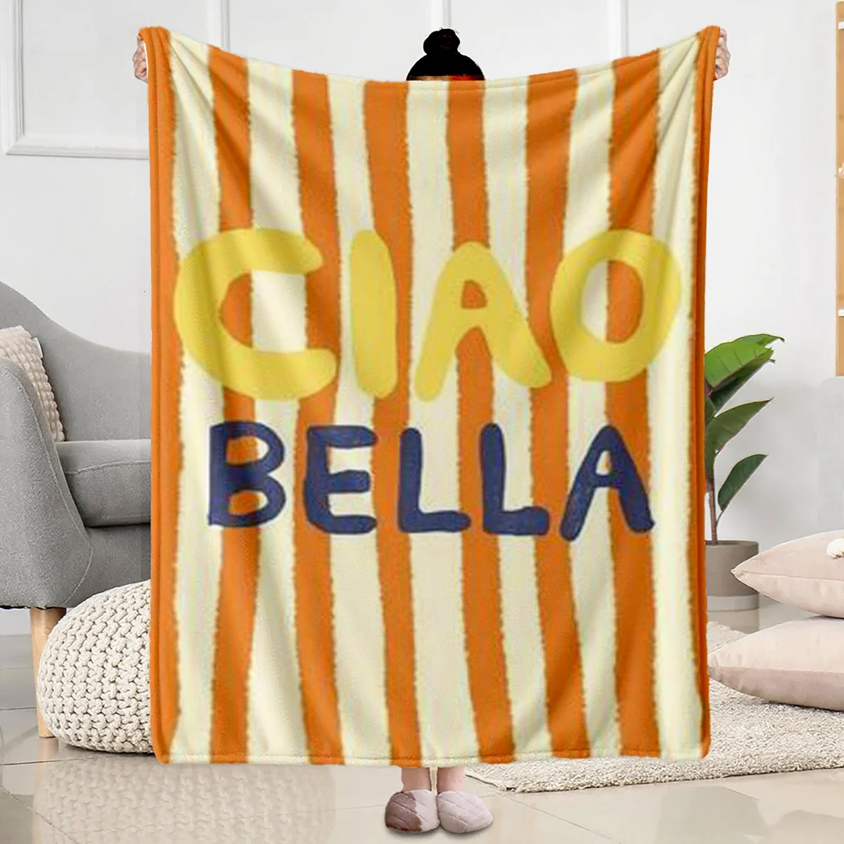 Cute Thanksgiving Pumpkin Print Throw Blanket Cozy Sofa Couch Manta Soft Bed Decorative Blanket For Bedroom Living Room