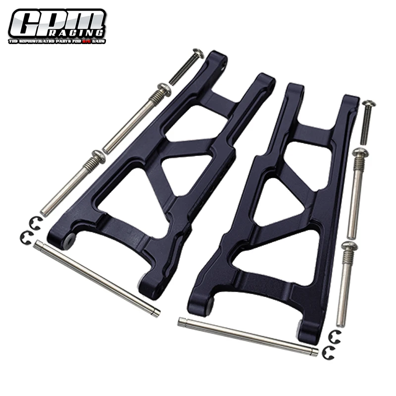 Brazo inferior delantero/trasero de aluminio GPM para TRAXXAS Slash XO-01 Stampede Hoss Rustler