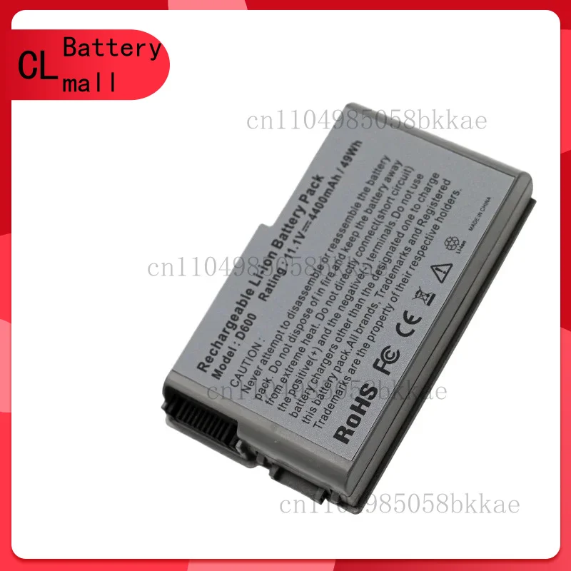 

M9014 11,1 В 5200 мАч 6 ячеек для ноутбука Dell Inspiron 500 м 510 м 600 м Latitude D500 D505 D510 D520 D530 D600 D610 3R305