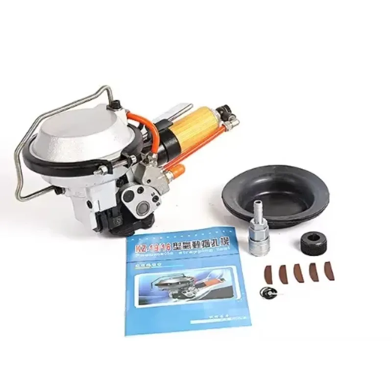 

NEW KZ19 Pneumatic Handheld Steel Band Metal Strapping Tool Light Duty 5/8\" 3/4\" Strip Packing Machine for Commodity