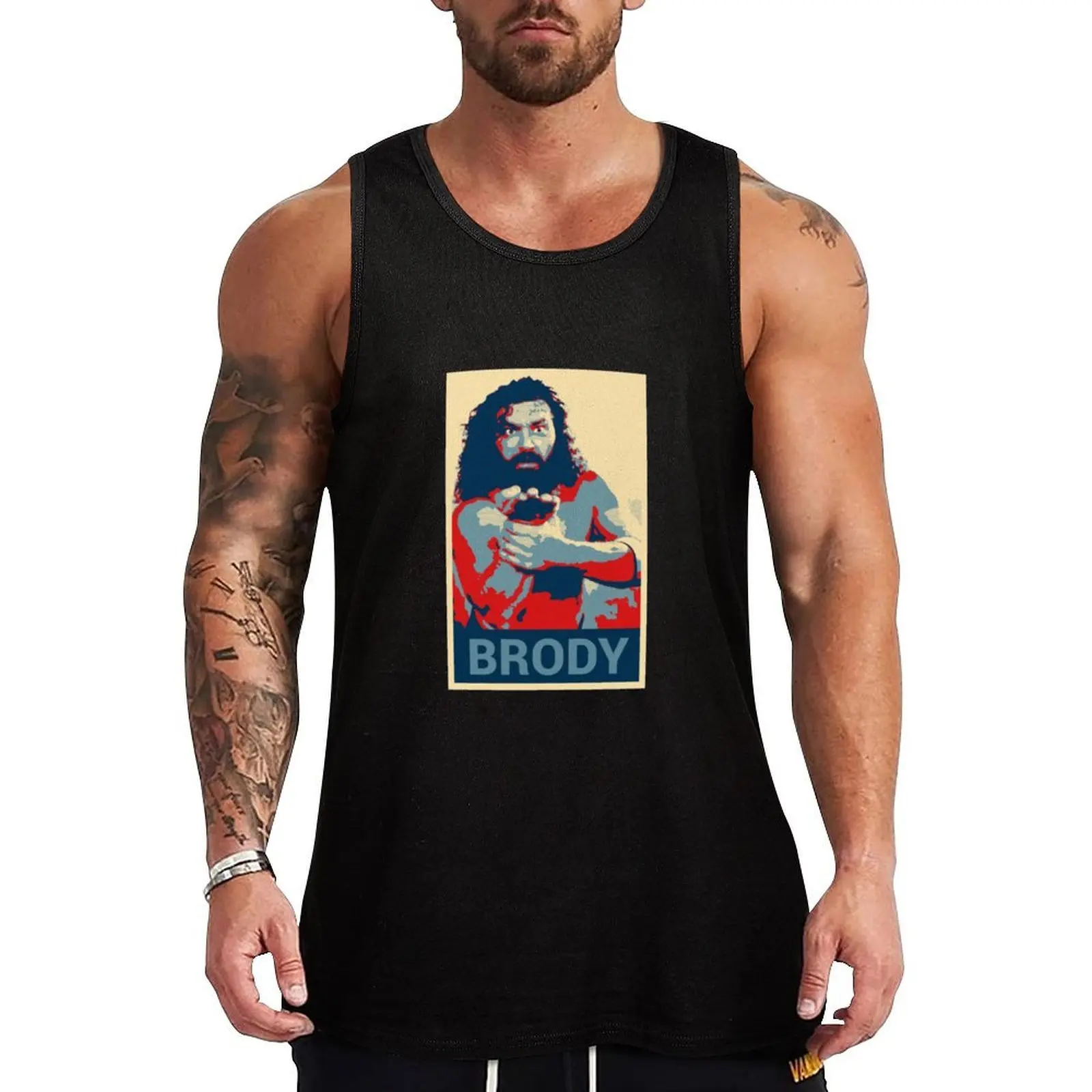 

bruiser brody Tank Top Running Jogging Tank Top Moisture Wicking Dry Fit