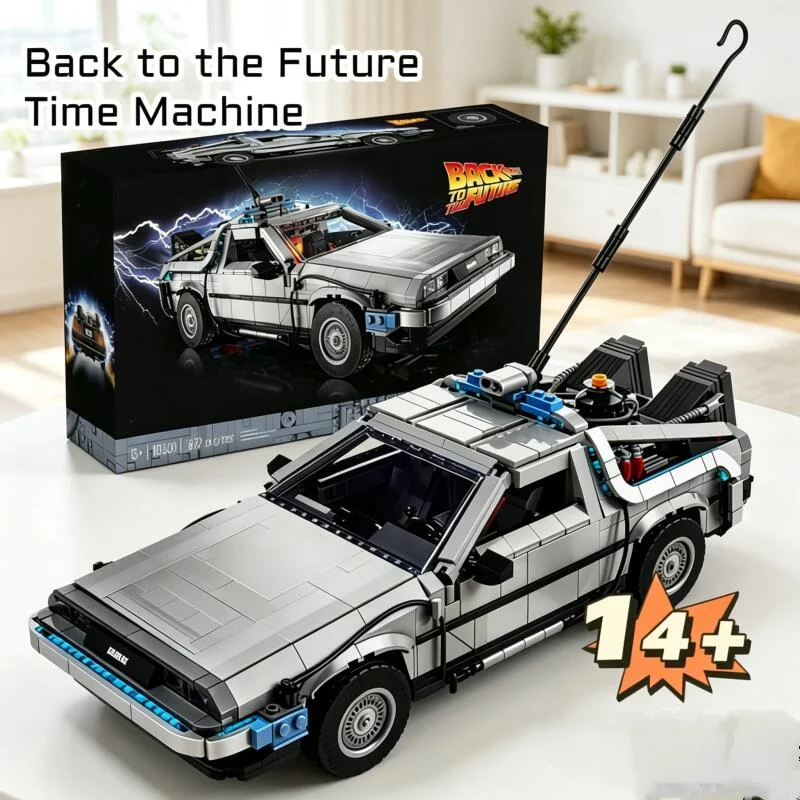 new-back-to-the-future-time-machine-compatible-10300-building-blocks-technical-car-bricks-construct-toys-for-gifts