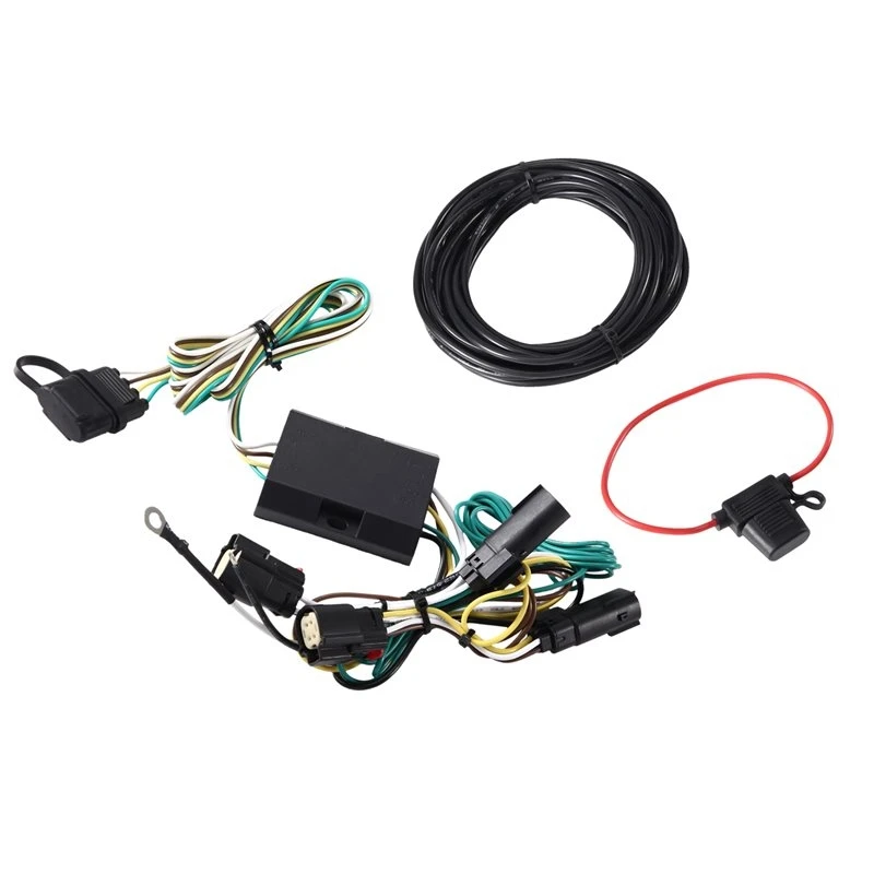 Durable-Trailer Wiring Harness Connector C01SF02-C56327 4-Pin Hitch Kit For Jeep Grand Cherokee 2022-2025 Cherokee L 2021-2025