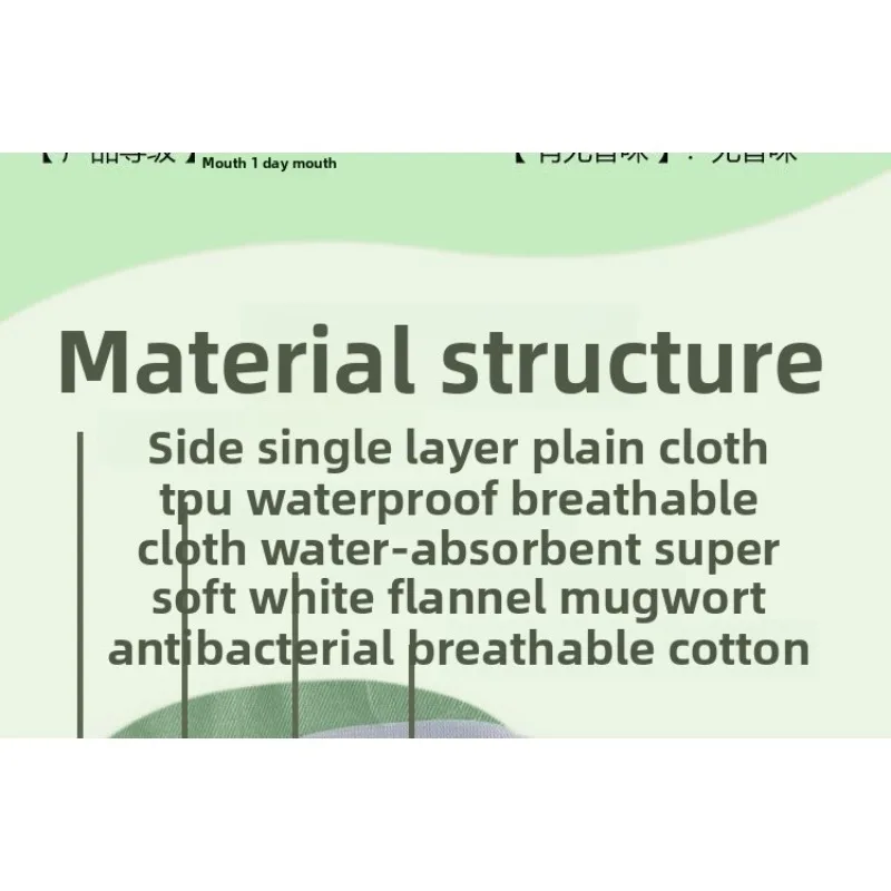 Panty Liner Katun yang Dapat Digunakan Kembali dan Dicuci, Perawatan Kewanitaan Alami Herbal yang Nyaman, Anti Bocor, Bernapas, Pengontrol Bau, Perlindungan Harian