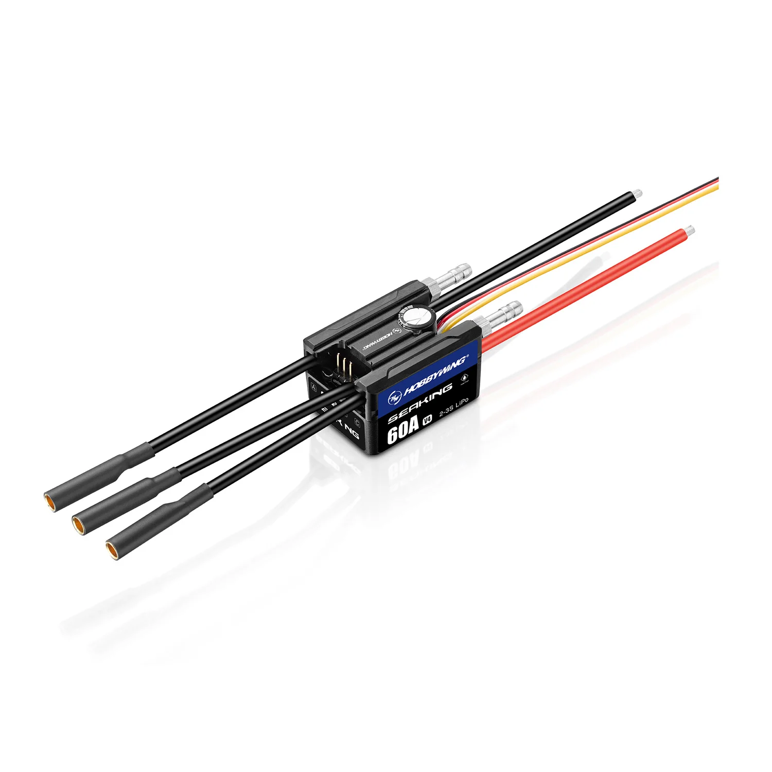 HOBBYWING Seaking 30A 60A 90A 120A 160A V4 Brushless ESC RC Boat Sensorless ESC IP67 Waterpoof Built-in BEC For RC Boats Parts