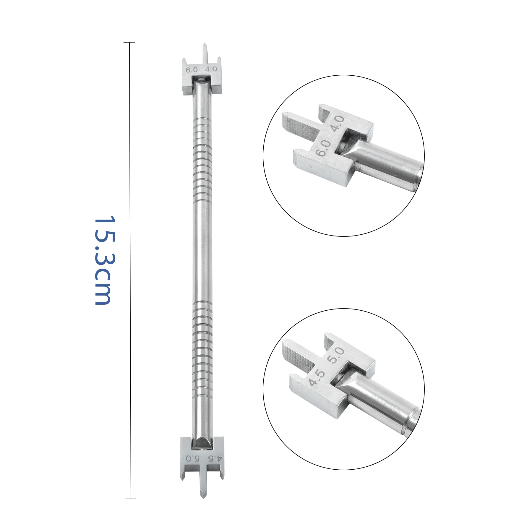 WELLCK Dental Tray Positioner Adjustable Double Ended Locator High Precision Placement Dentist Ortho Instrument Tool Dental tool