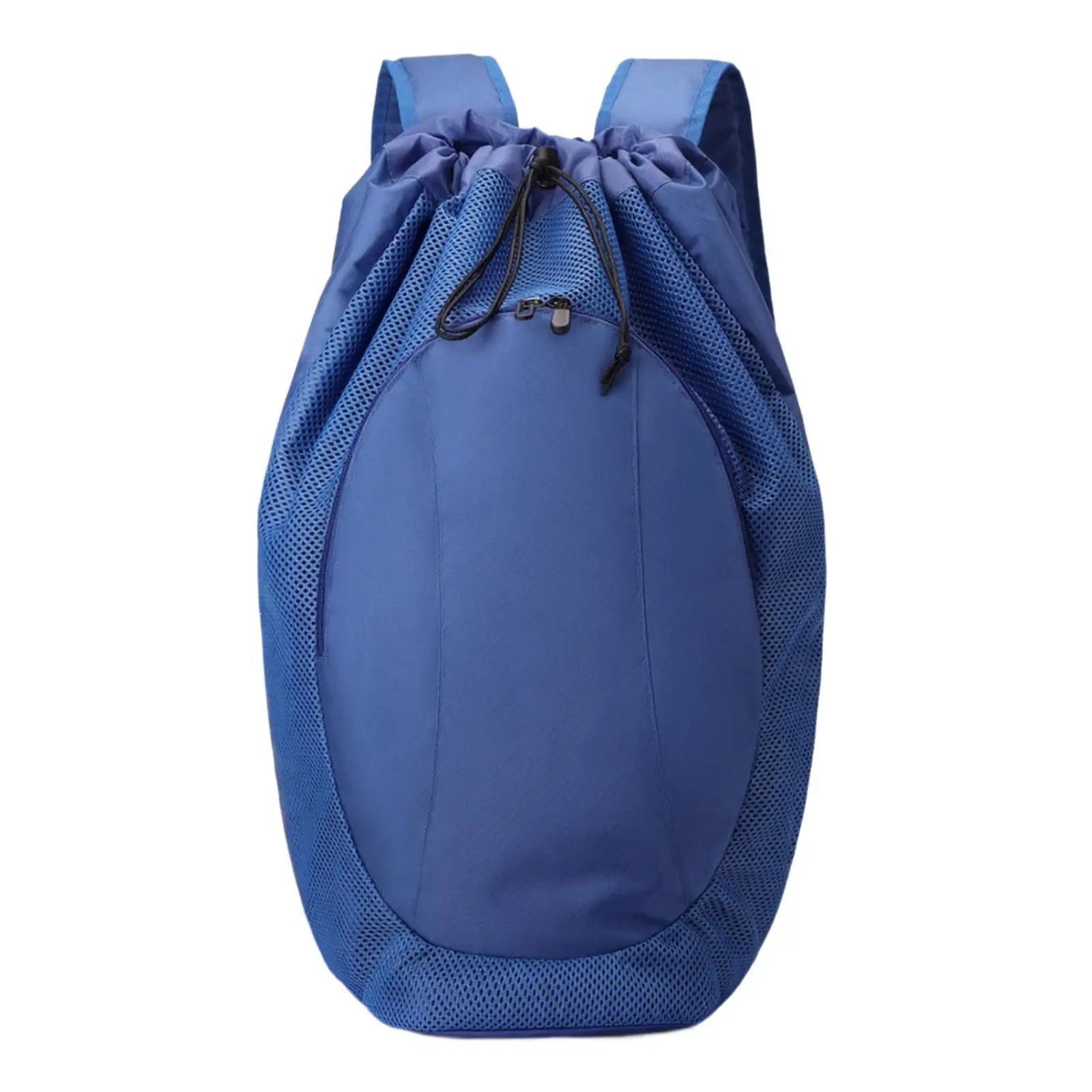 Versatile Sports Drawstring Backpack with Top Cinch and Shoulder Straps for Fitness and Commute