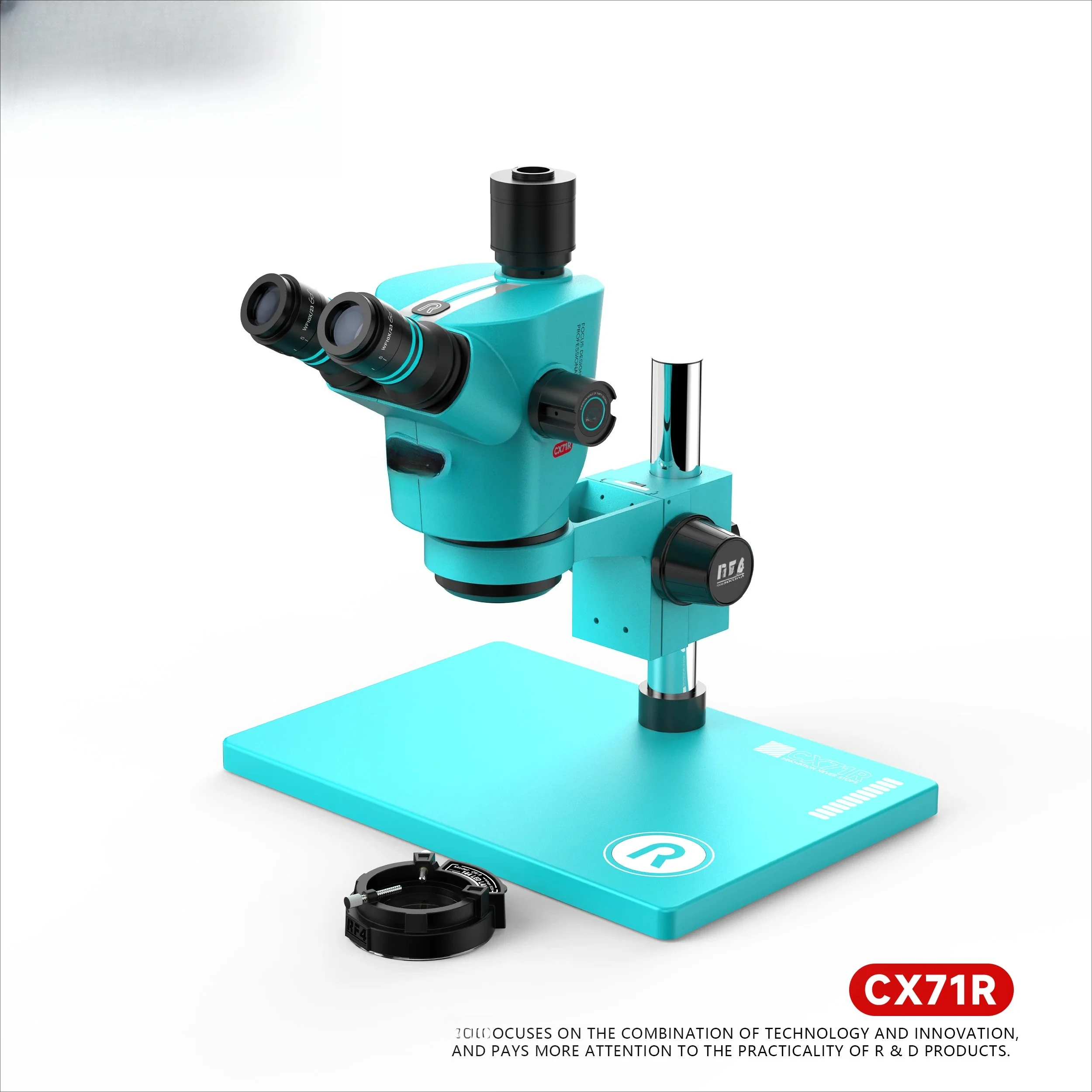 

CX71R Trinocular Microscope Mobile Phone Motherboard Repair Double-arm Continuous Zoom Microscope Bga Microscope